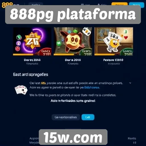 Novidades e recursos da 888pg plataforma em destaque